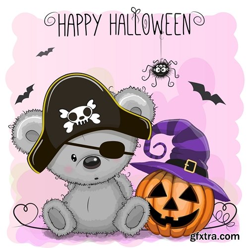 Halloween card 2 - 30 EPS