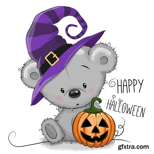 Halloween card 2 - 30 EPS