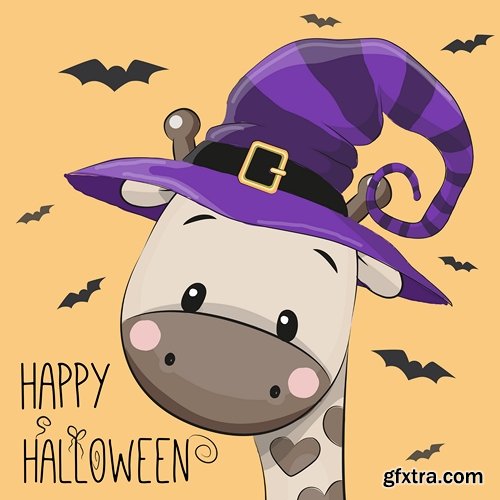 Halloween card 2 - 30 EPS