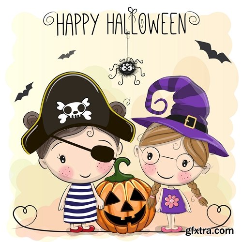 Halloween card 2 - 30 EPS