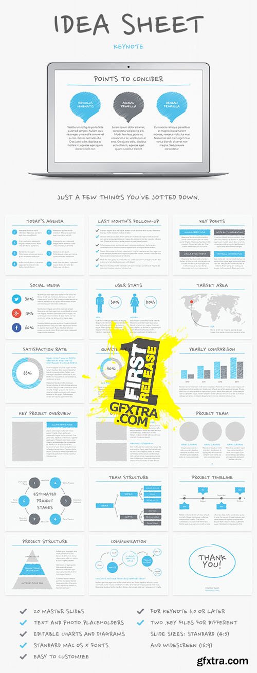 GR - Idea Sheet Keynote Template 7160691 GR - Idea Sheet Keynote Template 7160691