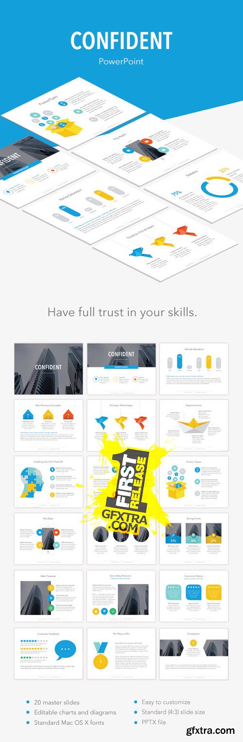 GR - Confident PowerPoint Template 14726315 GR - Confident PowerPoint Template 14726315