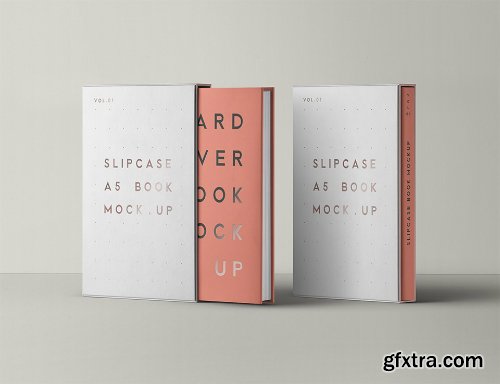 PSD Slipcase Book Mockup PSD Slipcase Book Mockup