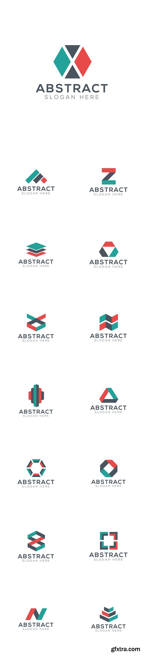 Vector Set - Abstract Logo Design Vector Set - Abstract Logo Design