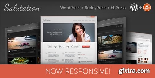 ThemeForest - Salutation v3.0.12 - Responsive WordPress + BuddyPress Theme - 548199