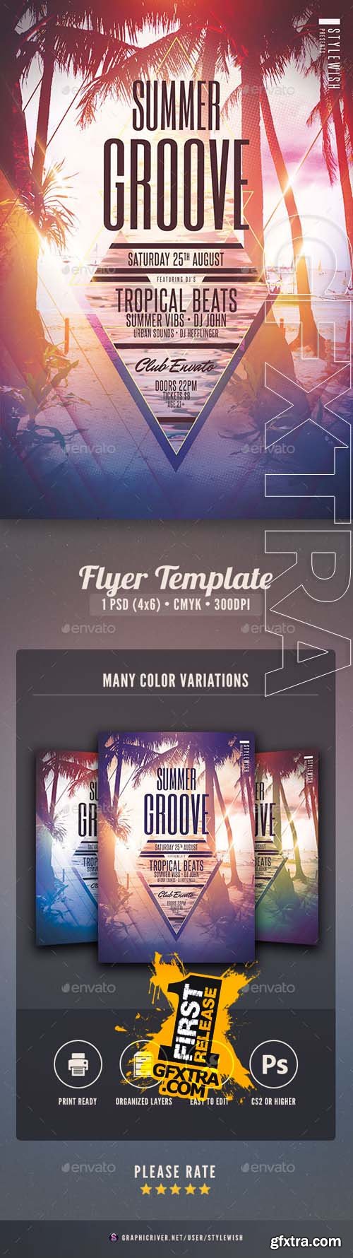 GR - Summer Groove Flyer 11355866 GR - Summer Groove Flyer 11355866