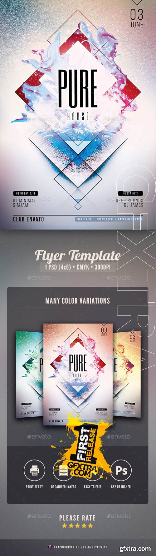 GR - Pure House Flyer 14343870 GR - Pure House Flyer 14343870