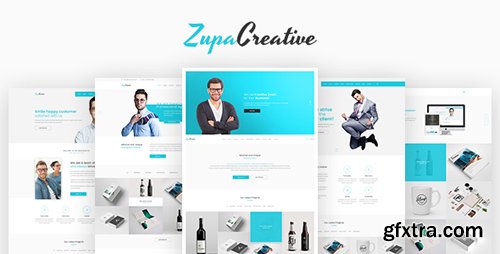 ThemeForest - ZupaCreative &ndash; Business and Creative Agency &ndash; PSD Template 17262352