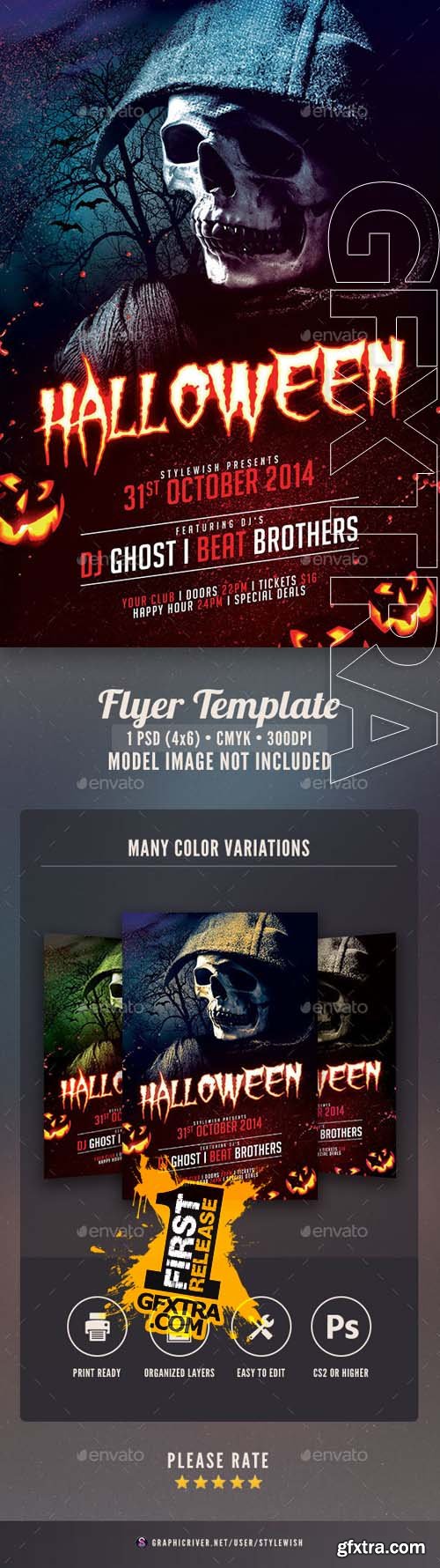 GR - Halloween Flyer 8840573 GR - Halloween Flyer 8840573