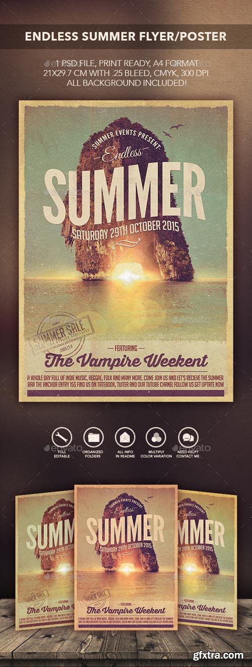 GR - Endless Summer Flyer/Poster 10506010 GR - Endless Summer Flyer/Poster 10506010