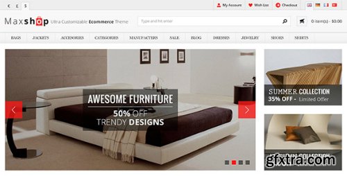 ThemeForest - Maxshop - Premium ECommerce PSD Template 5174998 ThemeForest - Maxshop - Premium ECommerce PSD Template 5174998