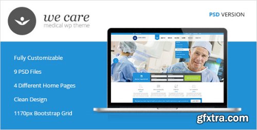 ThemeForest - We Care - Premium Medical PSD Template 5445351 ThemeForest - We Care - Premium Medical PSD Template 5445351