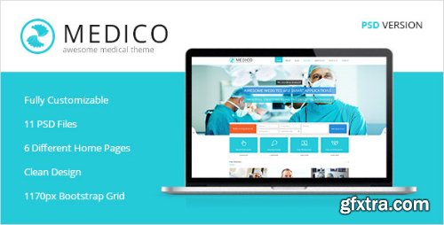 ThemeForest - Medico - Health and Medical PSD Template 5352308 ThemeForest - Medico - Health and Medical PSD Template 5352308
