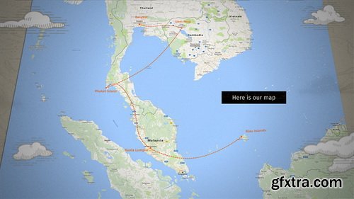 Videohive - My Travel Map - 18262707