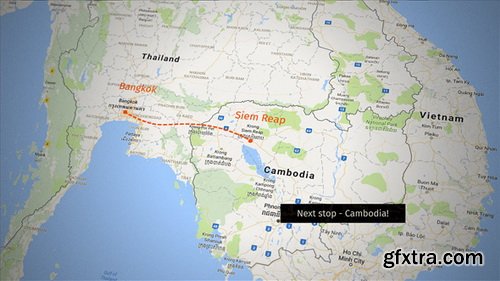 Videohive - My Travel Map - 18262707