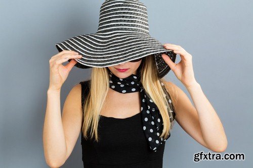 Girl in the hat 3 - 7 UHQ JPEG