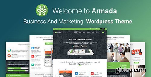 ThemeForest - ARMADA v4.0.5 - Business And Marketing WordPress Theme - 12761857
