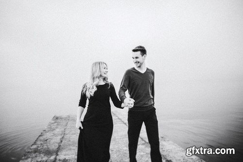 CM - Black & White Film Grain LR Preset 996558