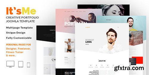 ThemeForest - It's Me v1.0.1 - Creative Personal Portfolio or Agency Responsive Joomla Template with 3 Styles - 15209112