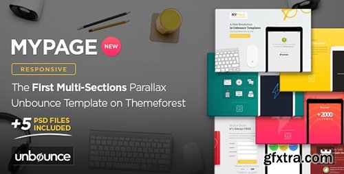 ThemeForest - MyPage v1.0 - Multi-Sections Parallax Unbounce Template - 10875693