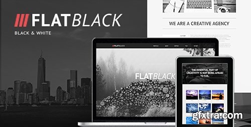 ThemeForest - Flatblack v1.1 - One Page Muse Template - 6609704