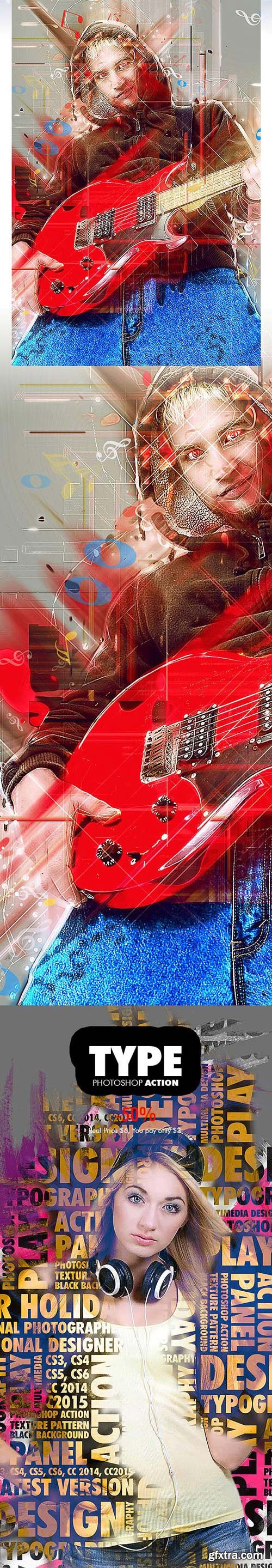 GraphicRiver - Pro Bundle - 4in1 Photoshop Actions Bundle V.1 - 18503121