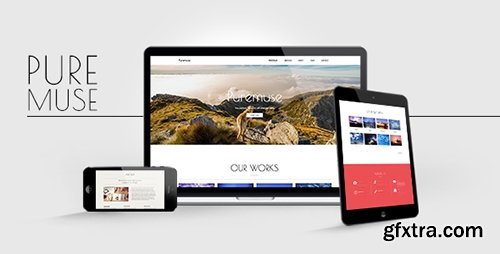 ThemeForest - Puremuse v1.3 - Clean Muse Template for Portfolios & Creatives - 5879922