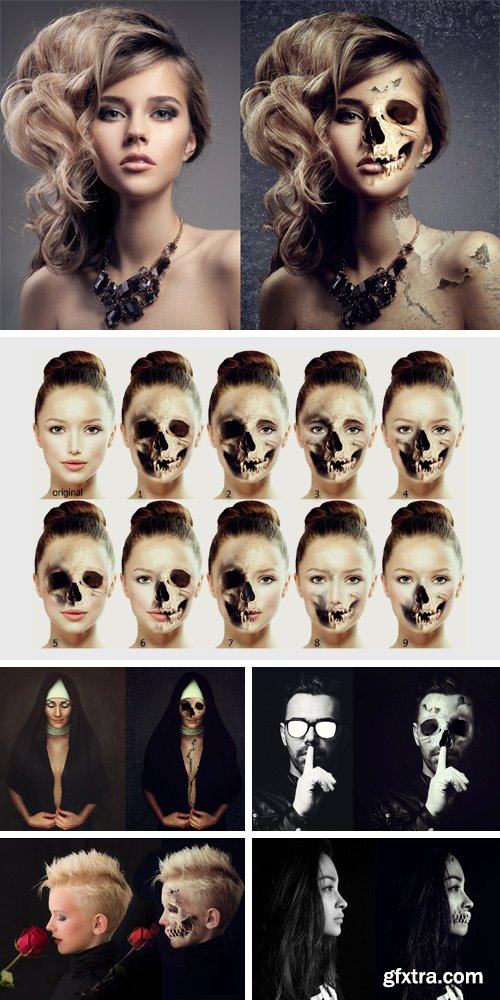 CM 968895 - Skull Face Ps Action
