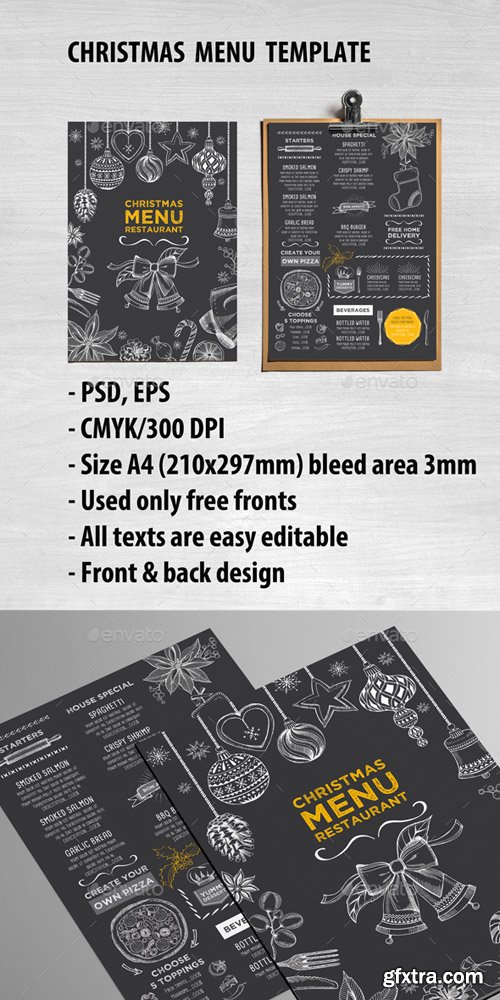 GR - Christmas Menu Restaurant Template 13459075 GR - Christmas Menu Restaurant Template 13459075