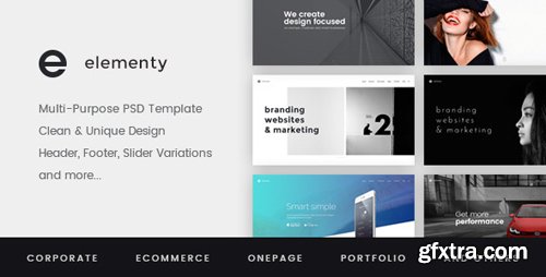 ThemeForest - Elementy – Multipurpose PSD Template 14467965 ThemeForest - Elementy – Multipurpose PSD Template 14467965