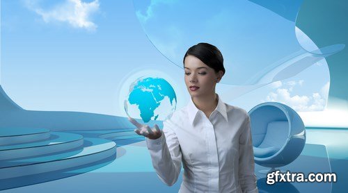 Future lifestyle and technology - 20xUHQ JPEG Photo Stock