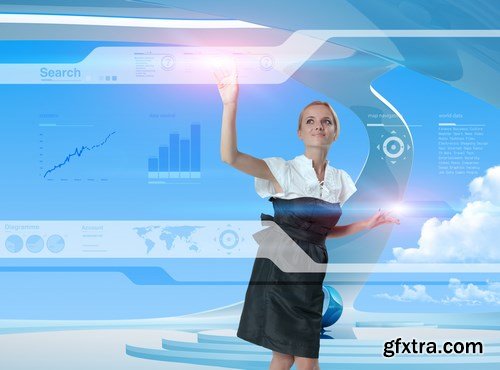 Future lifestyle and technology - 20xUHQ JPEG Photo Stock