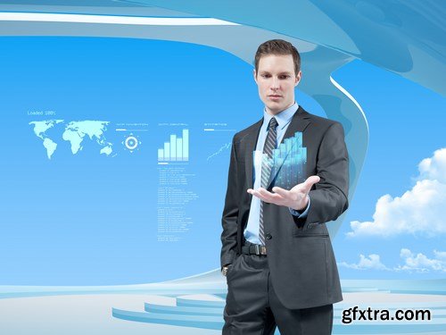 Future lifestyle and technology - 20xUHQ JPEG Photo Stock