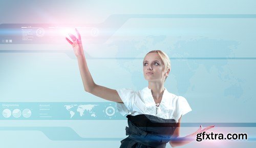 Future lifestyle and technology - 20xUHQ JPEG Photo Stock