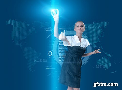 Future lifestyle and technology - 20xUHQ JPEG Photo Stock