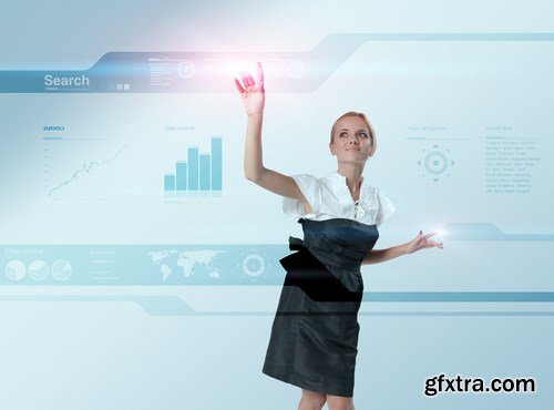 Future lifestyle and technology - 20xUHQ JPEG Photo Stock