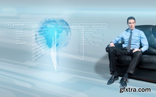 Future lifestyle and technology - 20xUHQ JPEG Photo Stock