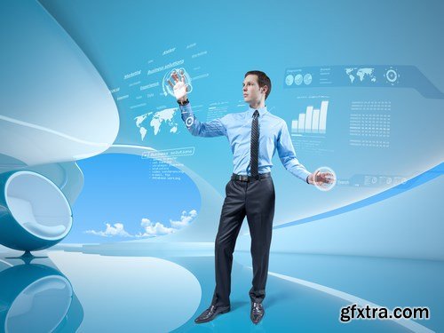 Future lifestyle and technology - 20xUHQ JPEG Photo Stock