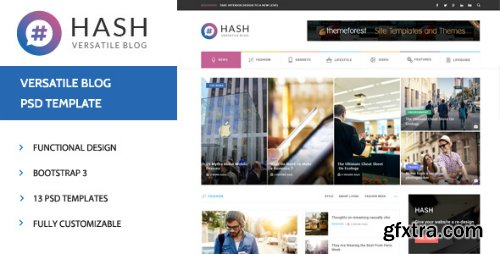 ThemeForest - Hash - News & Magazine PSD Template 16655093 ThemeForest - Hash - News & Magazine PSD Template 16655093