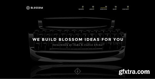 ThemeForest - Blossom - Minimal Portfolio PSD Template 12536822 ThemeForest - Blossom - Minimal Portfolio PSD Template 12536822