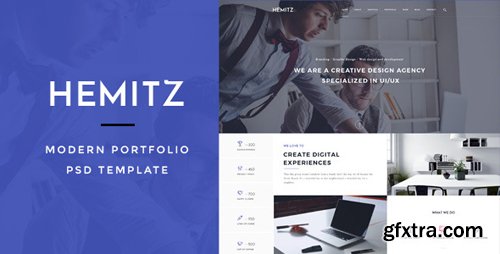 ThemeForest - Hemitz - Modern Portfolio PSD Template 13196803 ThemeForest - Hemitz - Modern Portfolio PSD Template 13196803