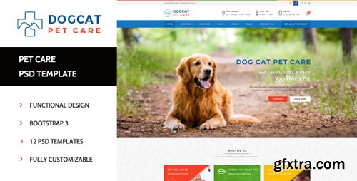 ThemeForest - Pet Care - Veterinary PSD Template 16655047 ThemeForest - Pet Care - Veterinary PSD Template 16655047