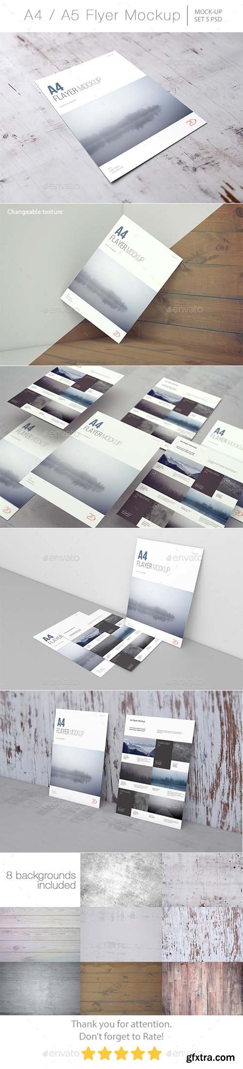 GR - A4 / A5 Flyer Mockup 18444950 GR - A4 / A5 Flyer Mockup 18444950