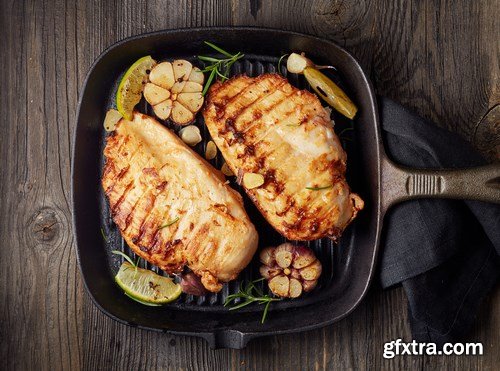 Grilled chicken fillet - 20xUHQ JPEG Grilled chicken fillet - 20xUHQ JPEG