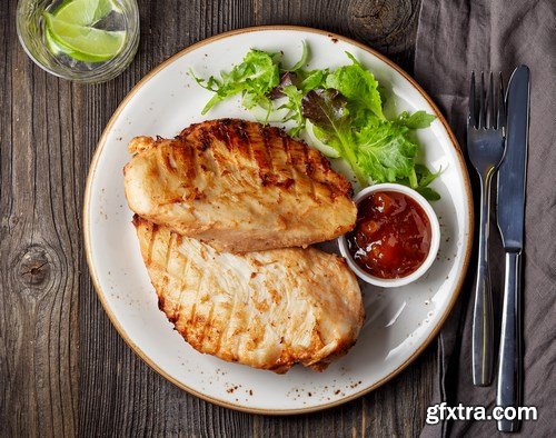 Grilled chicken fillet - 20xUHQ JPEG Grilled chicken fillet - 20xUHQ JPEG