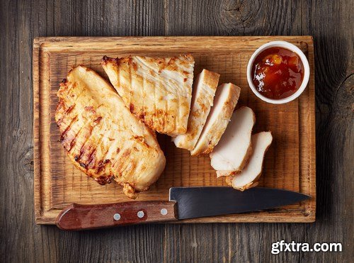 Grilled chicken fillet - 20xUHQ JPEG Grilled chicken fillet - 20xUHQ JPEG