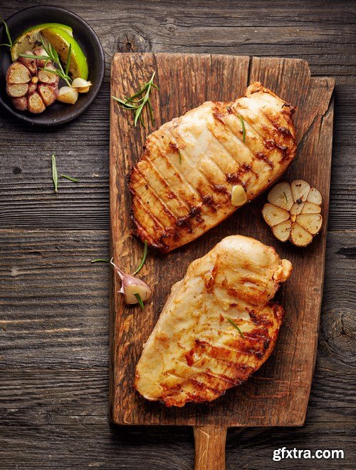 Grilled chicken fillet - 20xUHQ JPEG Grilled chicken fillet - 20xUHQ JPEG