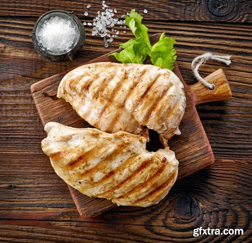 Grilled chicken fillet - 20xUHQ JPEG Grilled chicken fillet - 20xUHQ JPEG