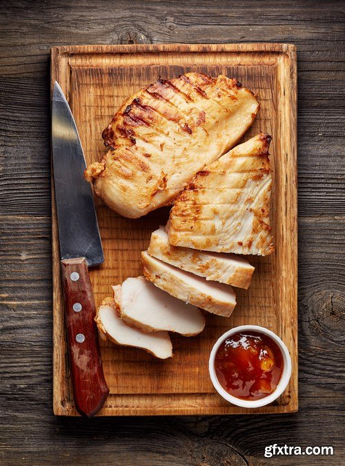 Grilled chicken fillet - 20xUHQ JPEG Grilled chicken fillet - 20xUHQ JPEG
