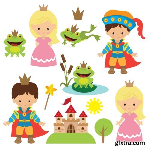 Cartoon Character & Illustration 2 - 10xESP Vector Stock